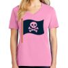 Ladies Core Cotton V Neck Tee Thumbnail