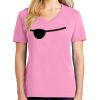 Ladies Core Cotton V Neck Tee Thumbnail