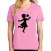 Ladies Core Cotton V Neck Tee Thumbnail