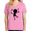 Ladies Core Cotton V Neck Tee Thumbnail
