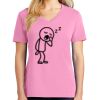 Ladies Core Cotton V Neck Tee Thumbnail