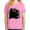 Ladies Core Cotton V Neck Tee Thumbnail