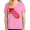 Ladies Core Cotton V Neck Tee Thumbnail