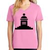 Ladies Core Cotton V Neck Tee Thumbnail