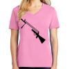Ladies Core Cotton V Neck Tee Thumbnail