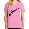 Ladies Core Cotton V Neck Tee Thumbnail