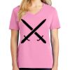 Ladies Core Cotton V Neck Tee Thumbnail