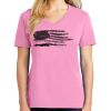 Ladies Core Cotton V Neck Tee Thumbnail