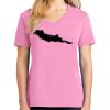 Ladies Core Cotton V Neck Tee Thumbnail