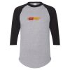Three-Quarter Raglan Sleeve Baseball Jersey Thumbnail