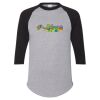 Three-Quarter Raglan Sleeve Baseball Jersey Thumbnail