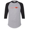 Three-Quarter Raglan Sleeve Baseball Jersey Thumbnail