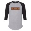 Three-Quarter Raglan Sleeve Baseball Jersey Thumbnail