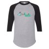 Three-Quarter Raglan Sleeve Baseball Jersey Thumbnail